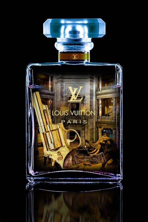 glas schilderij louis vuitton